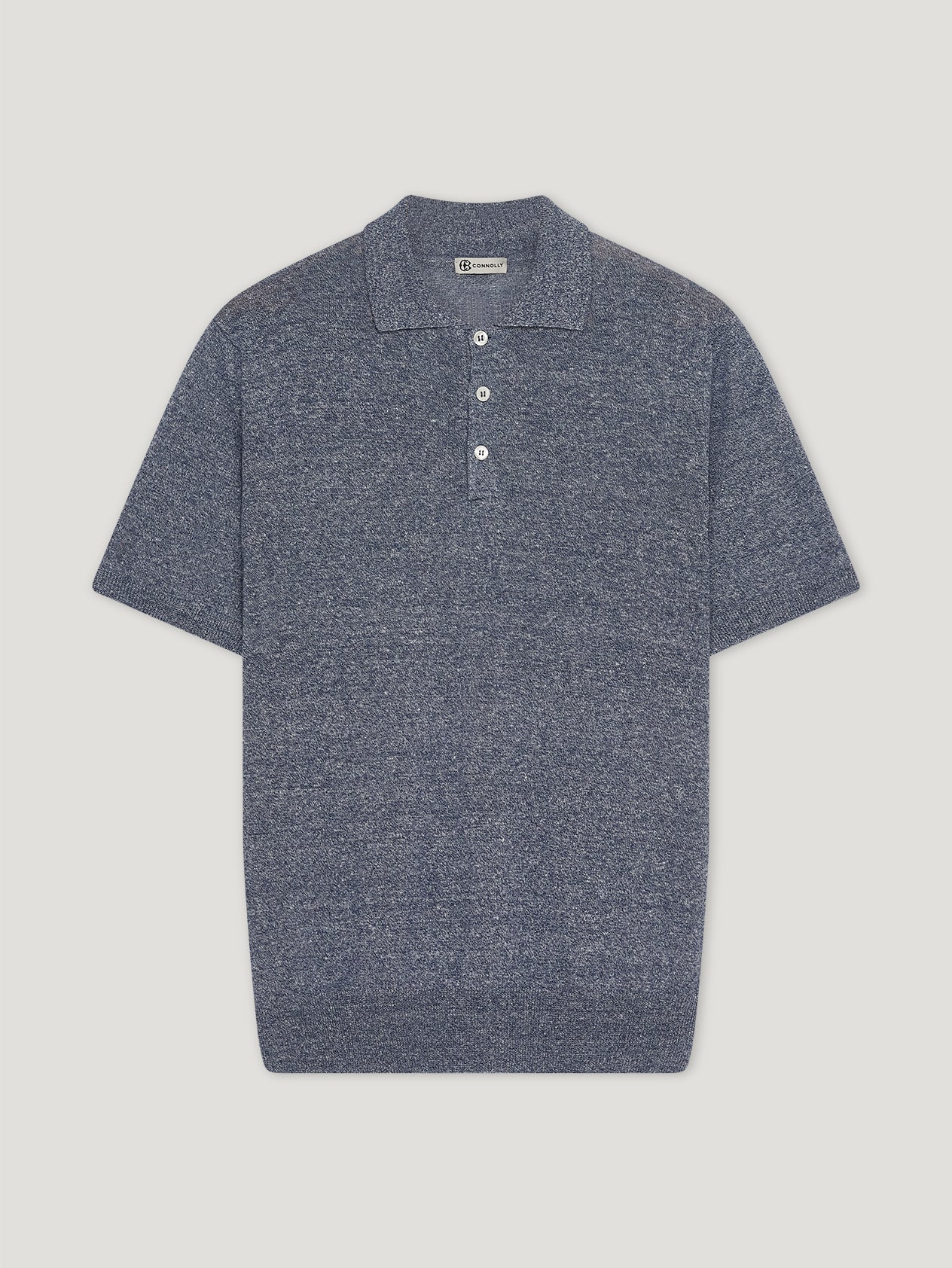 Navy 3 Button Polo