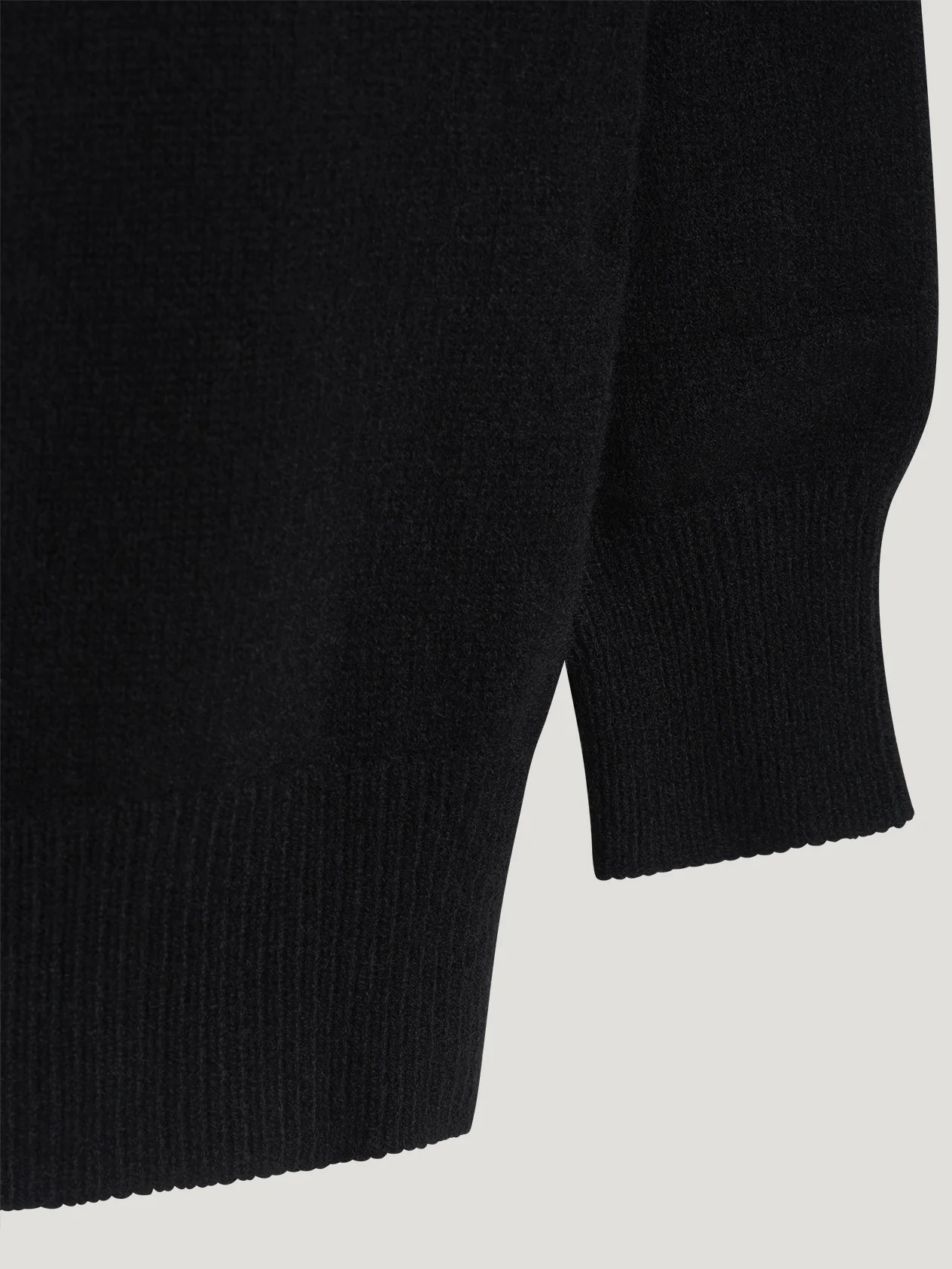 Black 4 Ply Favourite Sweater - Image 4