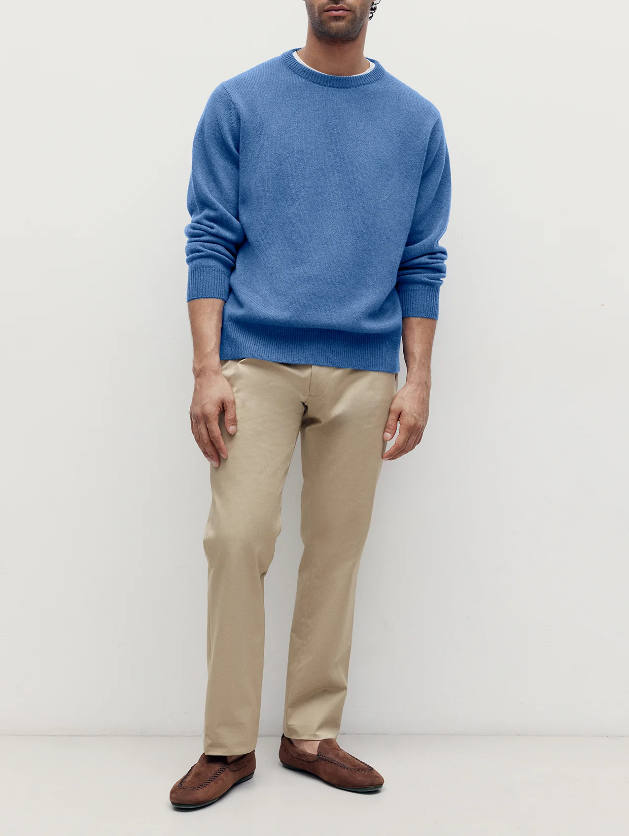 Denim 4 Ply Favourite Sweater - Image 3