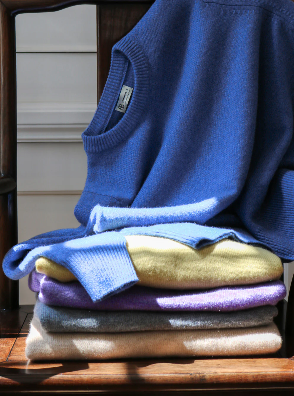 Denim 4 Ply Favourite Sweater - Image 5