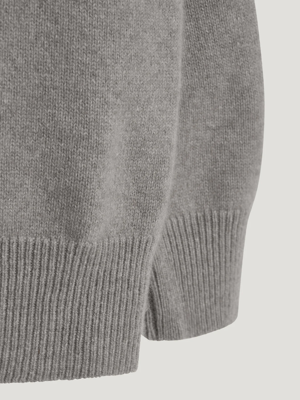 Grey 4 Ply Favourite Sweater - Image 2