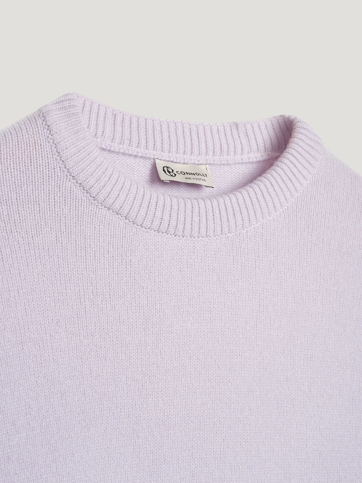 Lavender 4 Ply Favourite Sweater - Image 2