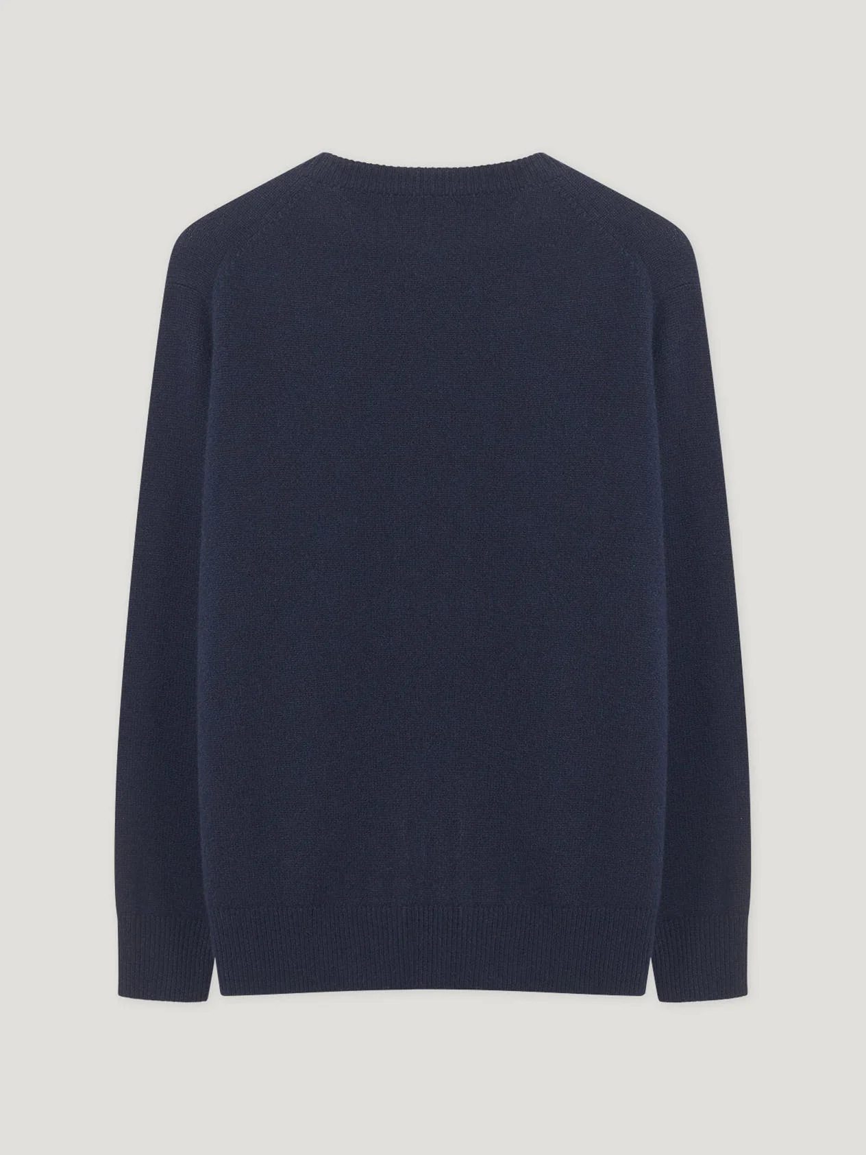 Navy 4 Ply Favourite Sweater - Image 10