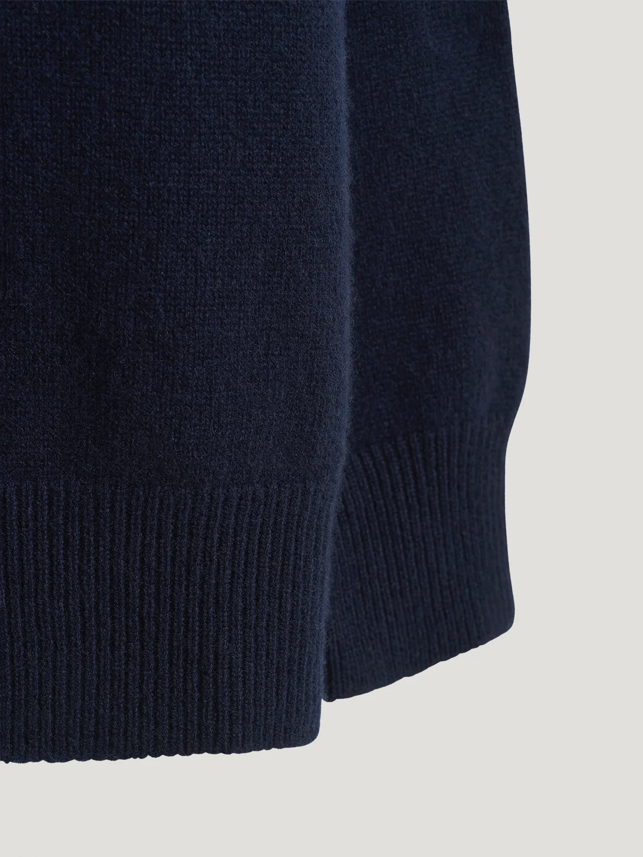 Navy 4 Ply Favourite Sweater - Image 4