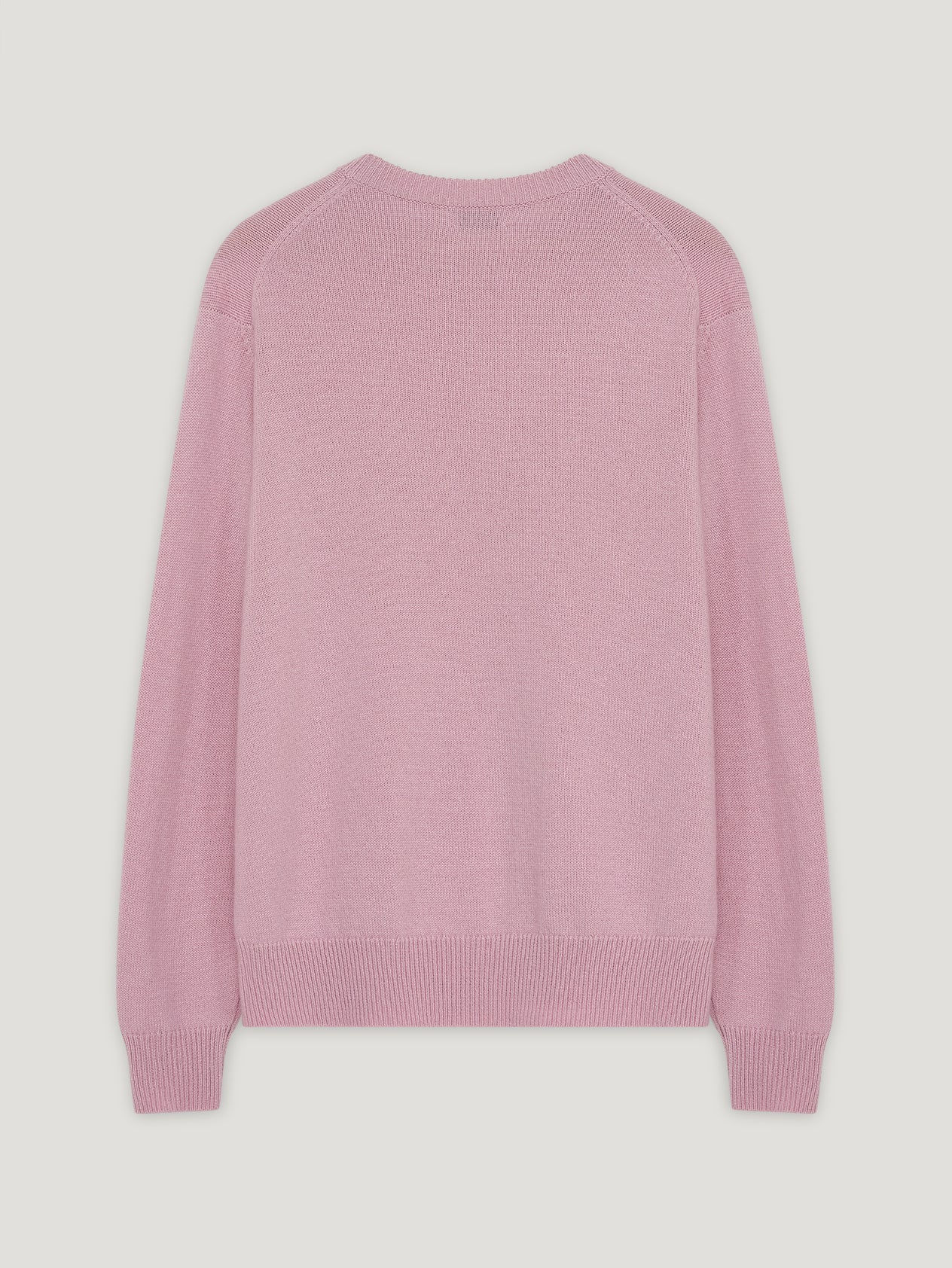 Pale Pink 4 Ply Favourite Sweater - Image 7