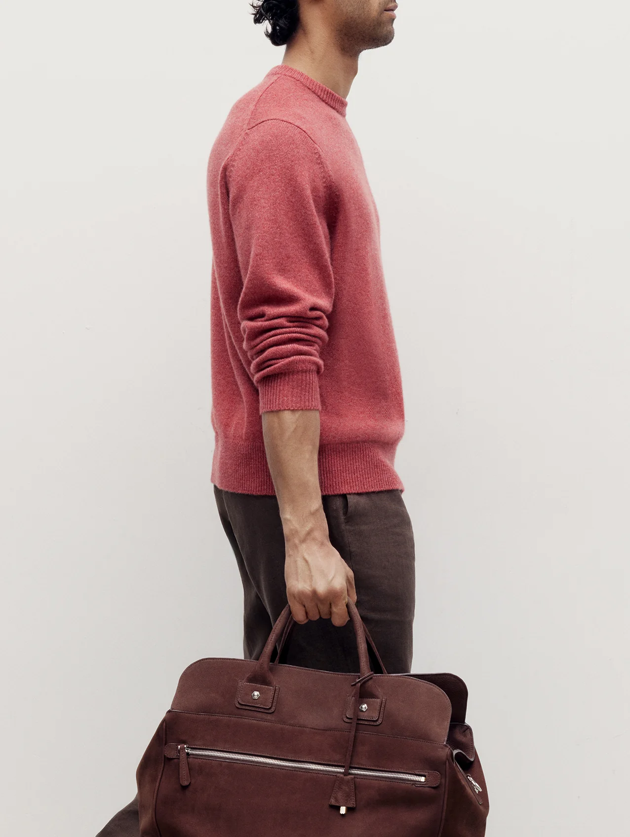 Potters Pink 4 Ply Favourite Sweater - Image 5