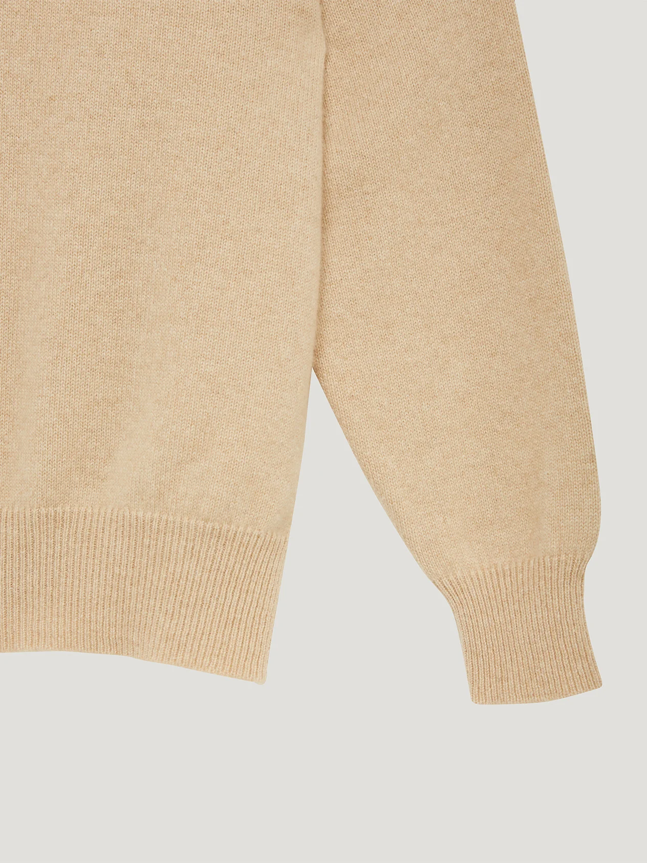 Wheat 4 Ply Favourite Sweater - Image 4