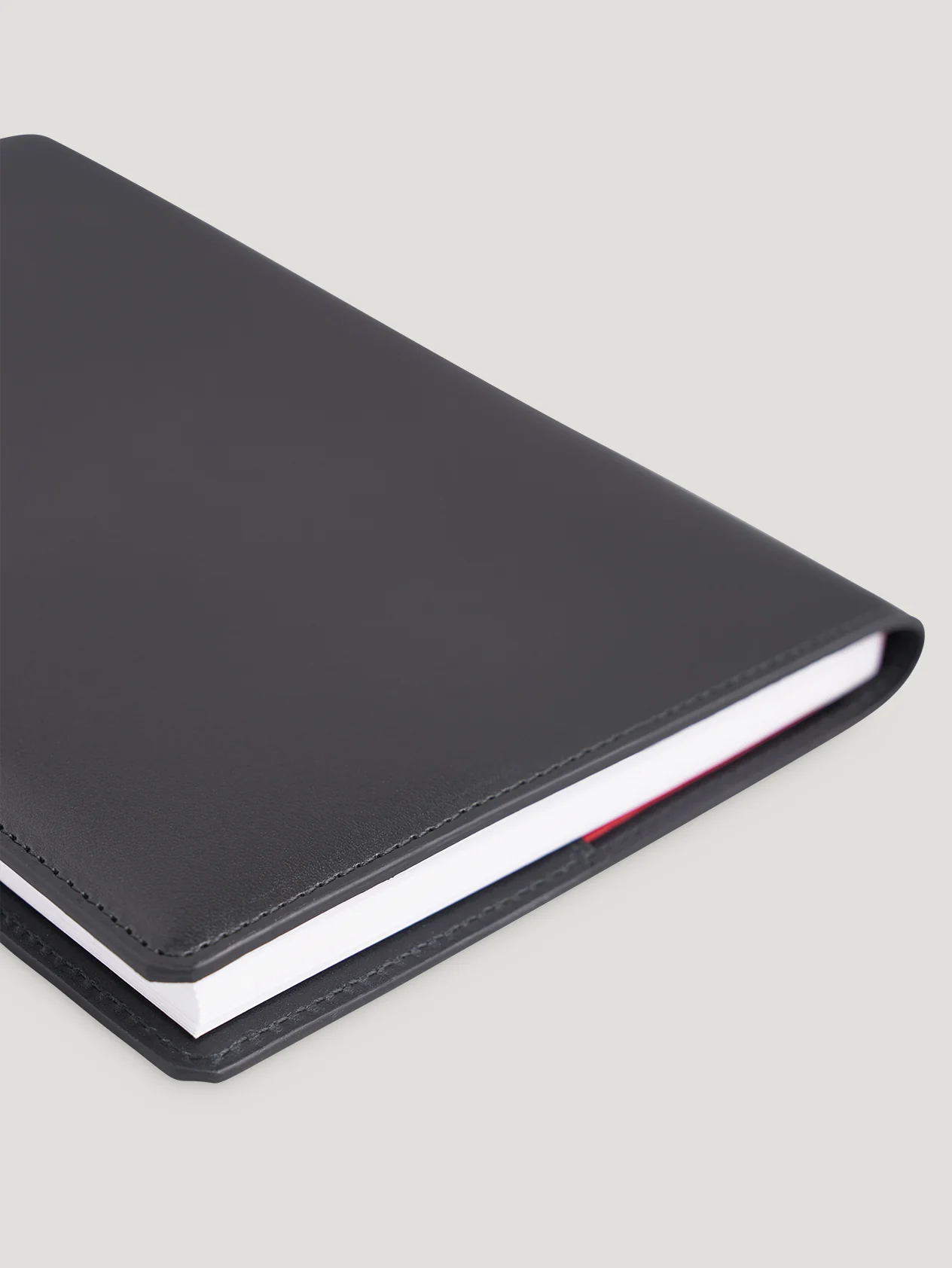 Black A5 Notebook Cover & Notebook - Image 4