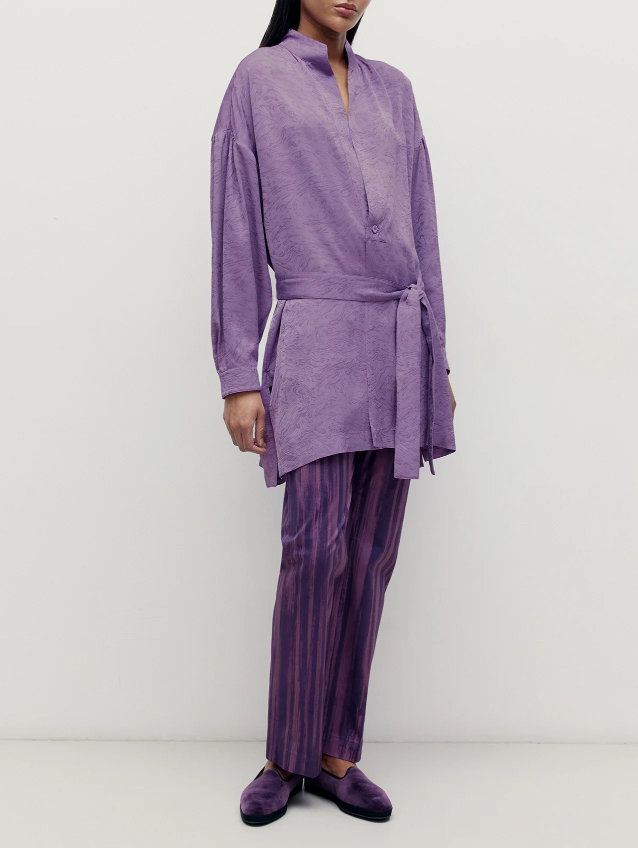 Lilac Anita Shirt - Image 3