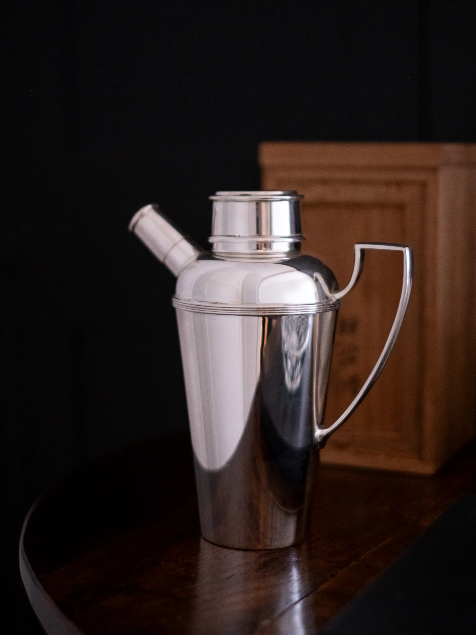 Asprey Silver Plated Cocktail Shaker - Image 3