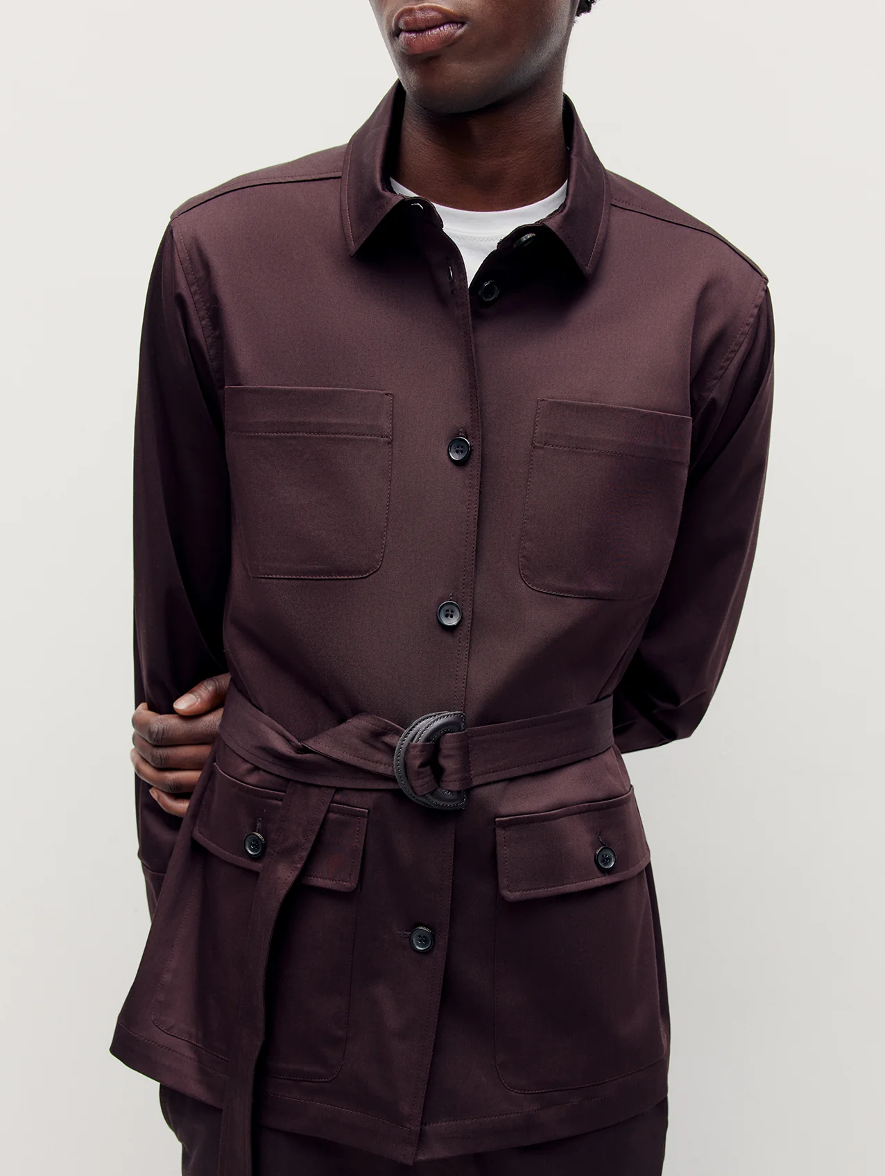 Brown Safari Shirt