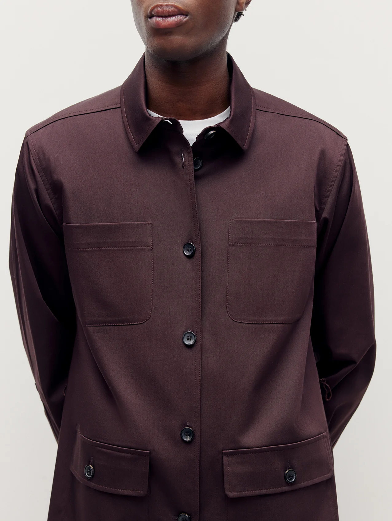 Brown Safari Shirt - Image 4