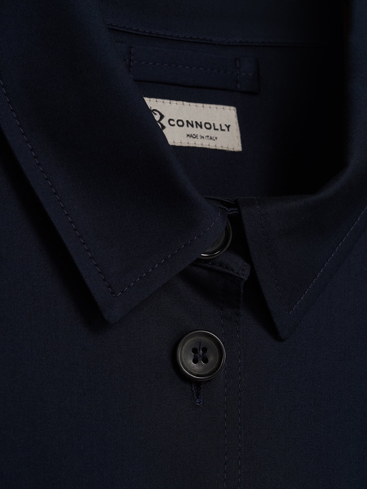 Navy Safari Shirt - Image 3
