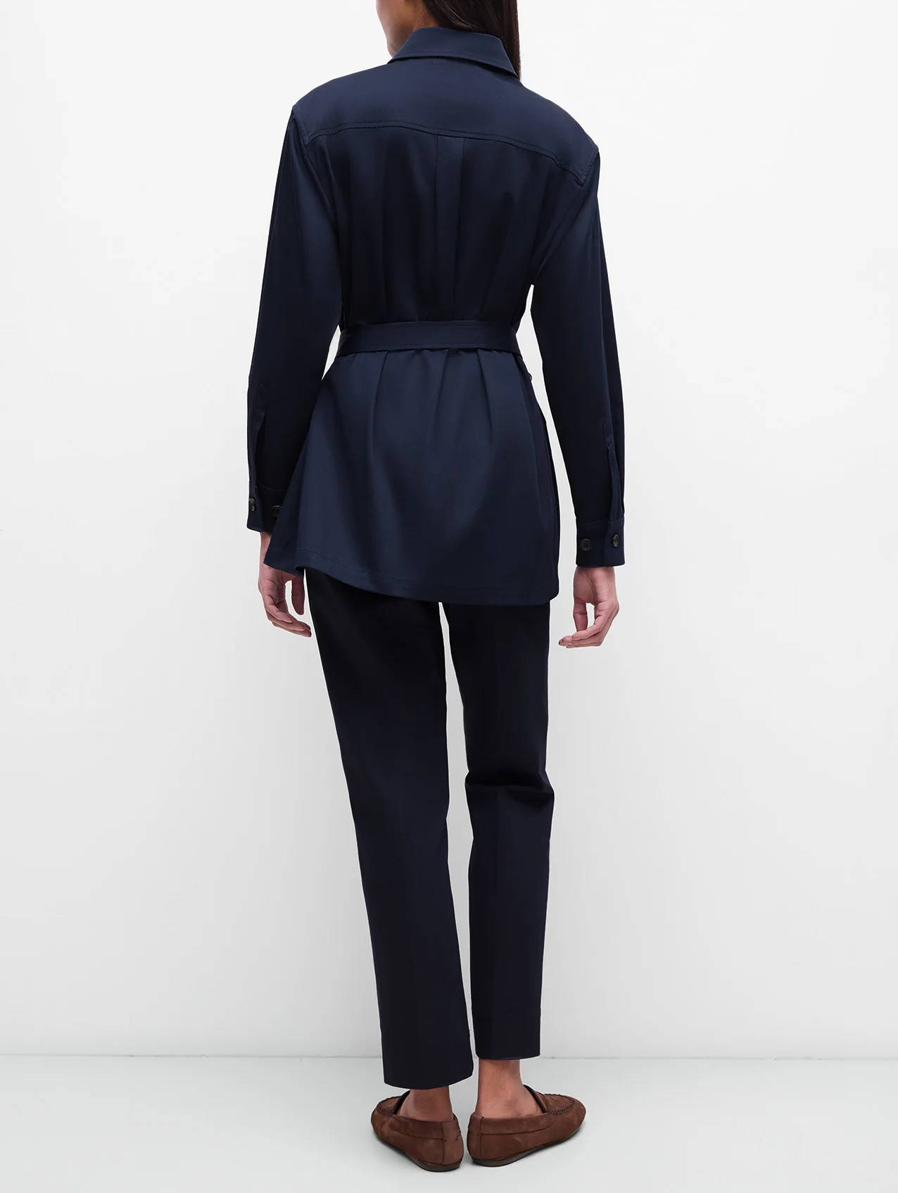 Navy Safari Shirt - Image 9