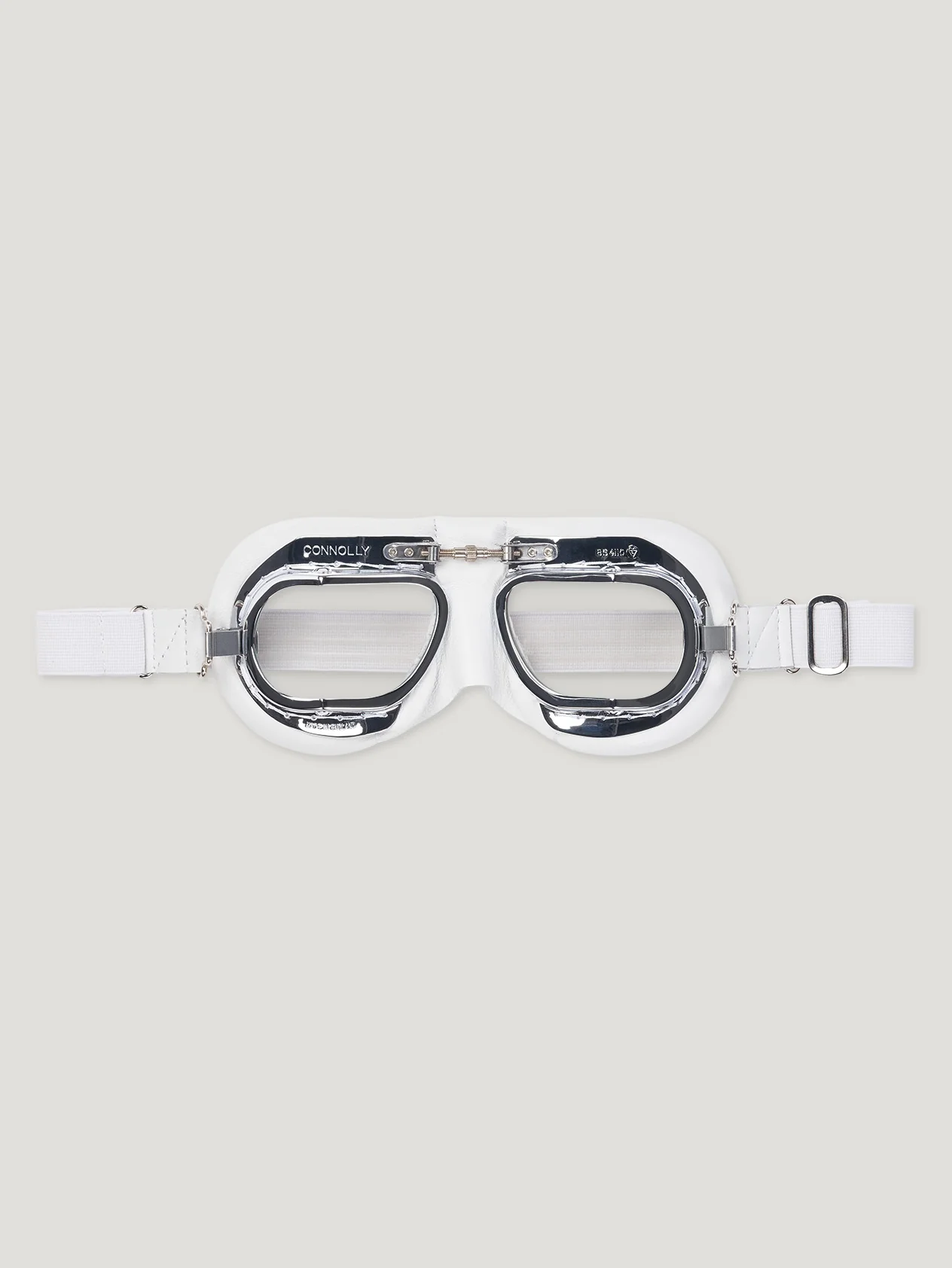 White CB Driving Goggles