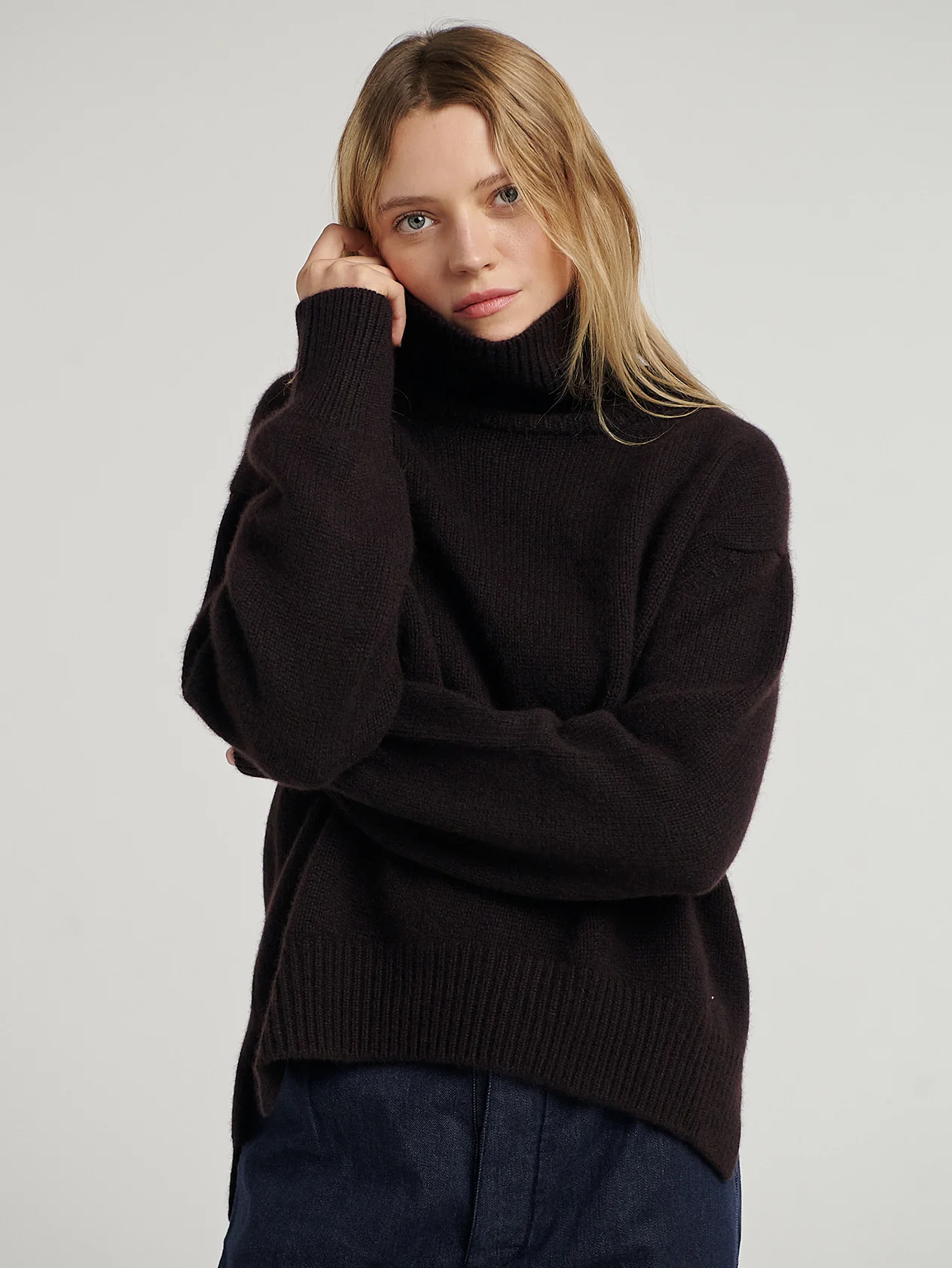 Dark Brown CB Sweater - Image 3