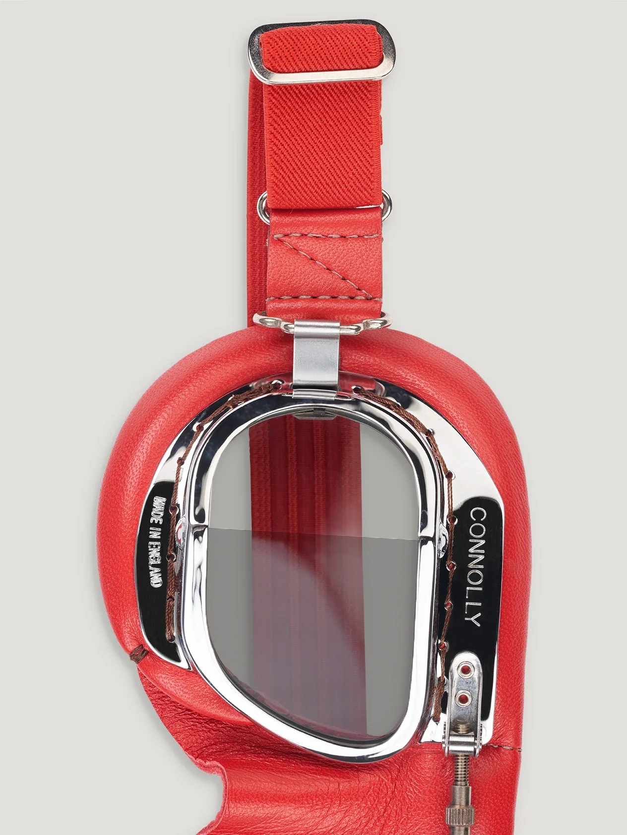 Red CB Tinted Driving Goggles - Image 2