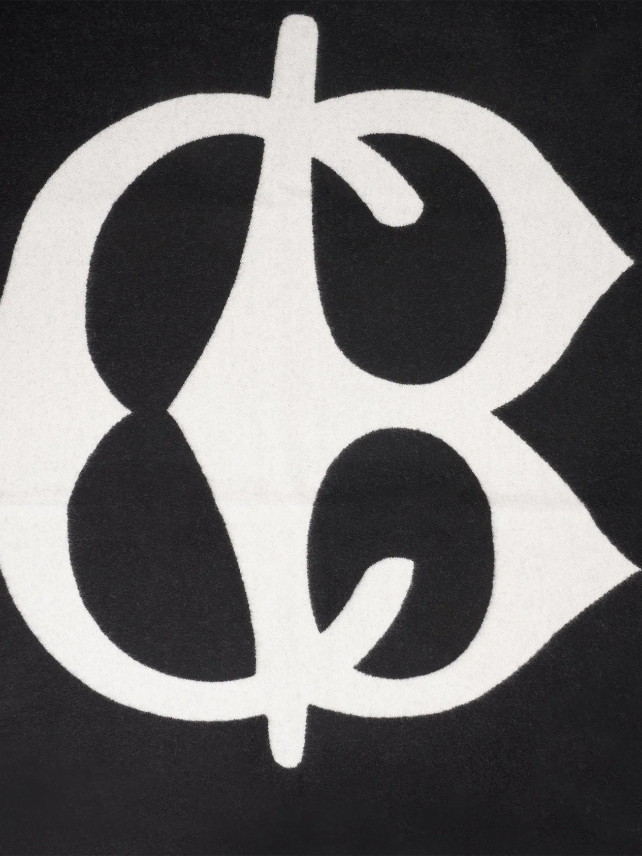 Black/White Connolly CB Blanket - Image 4