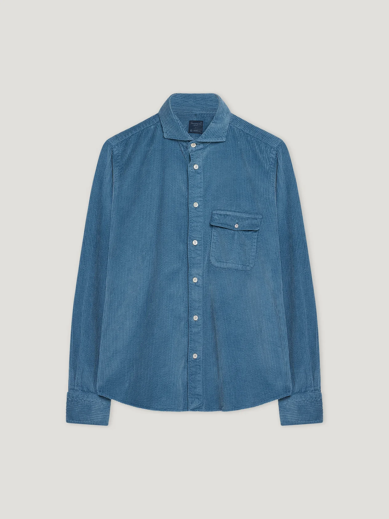 Royal Cord Over Shirt