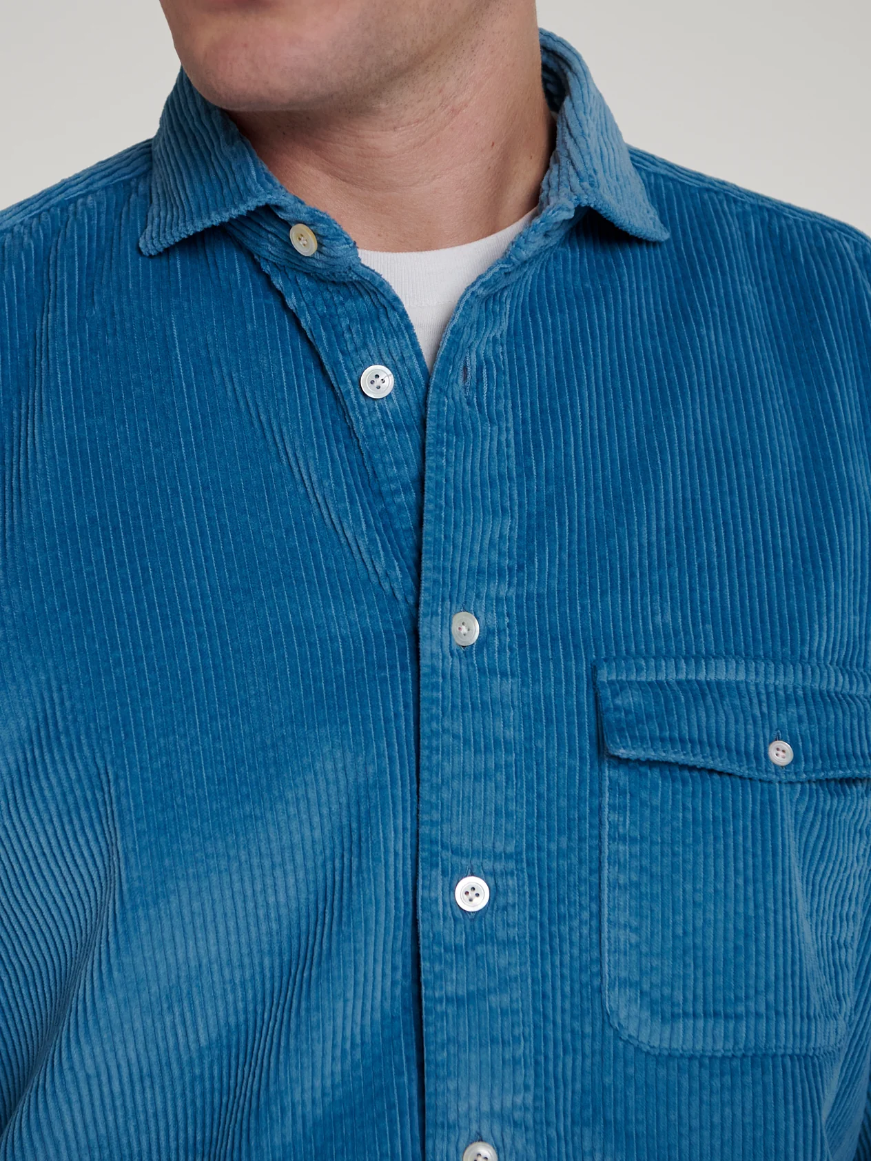 Royal Cord Over Shirt - Image 4