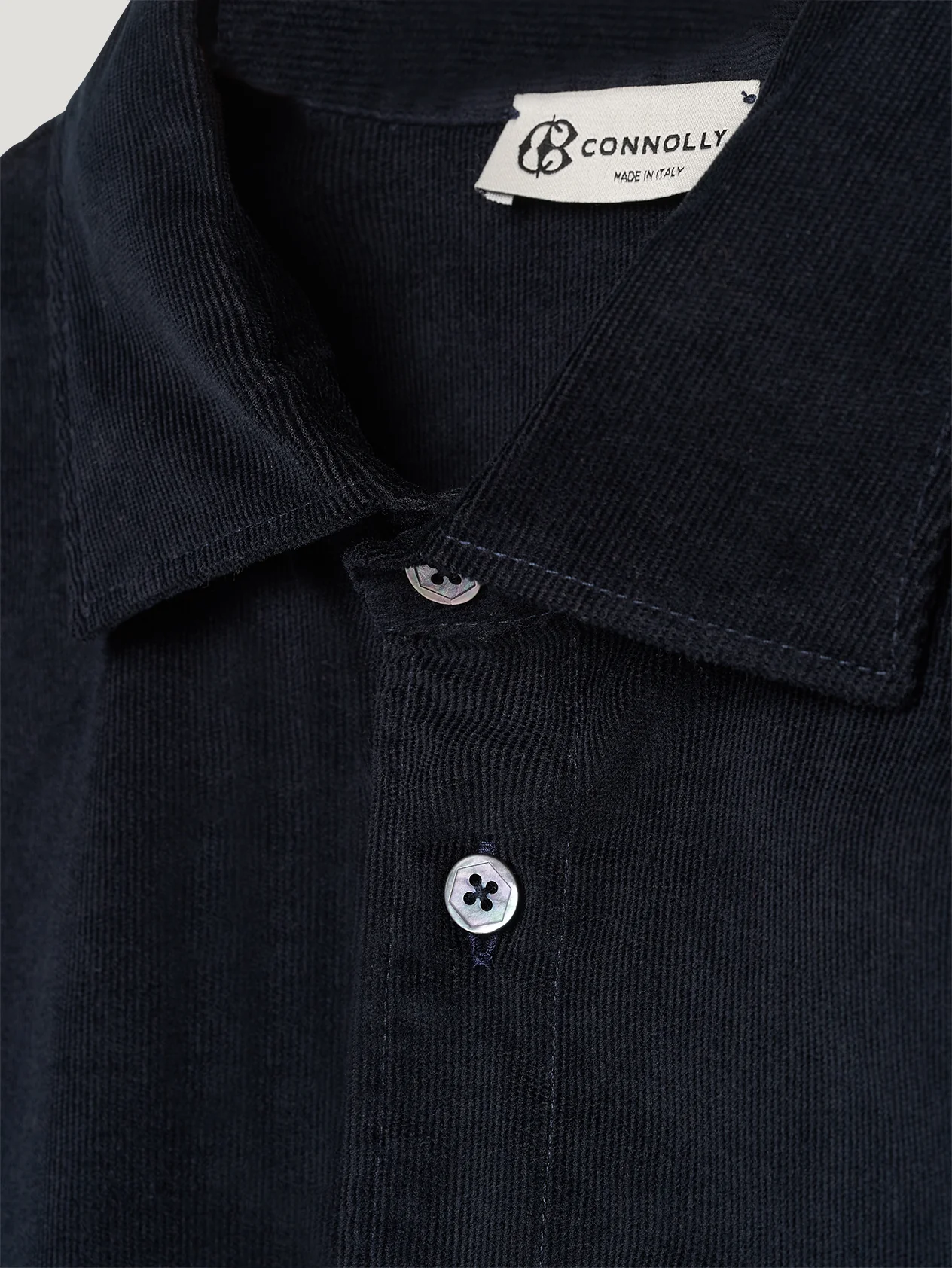 Navy Cord Shirt - Image 2