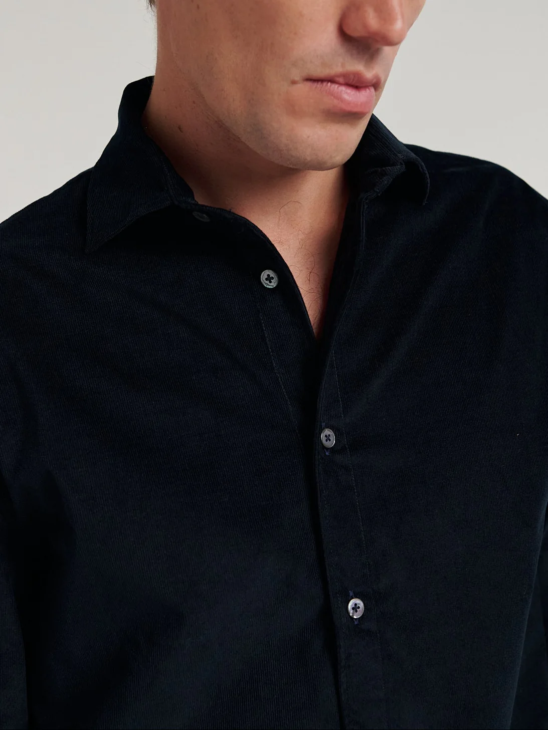 Navy Cord Shirt - Image 3