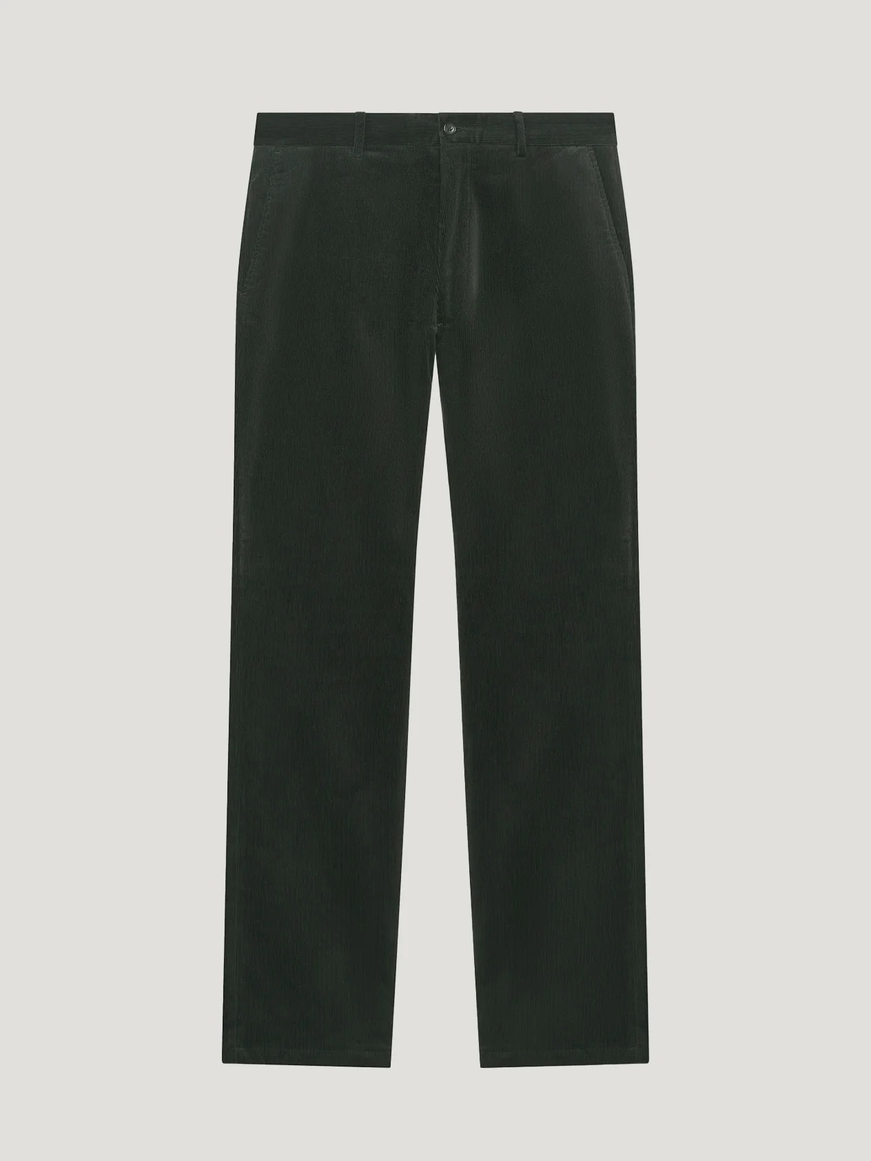 Dark Green Cord Trousers