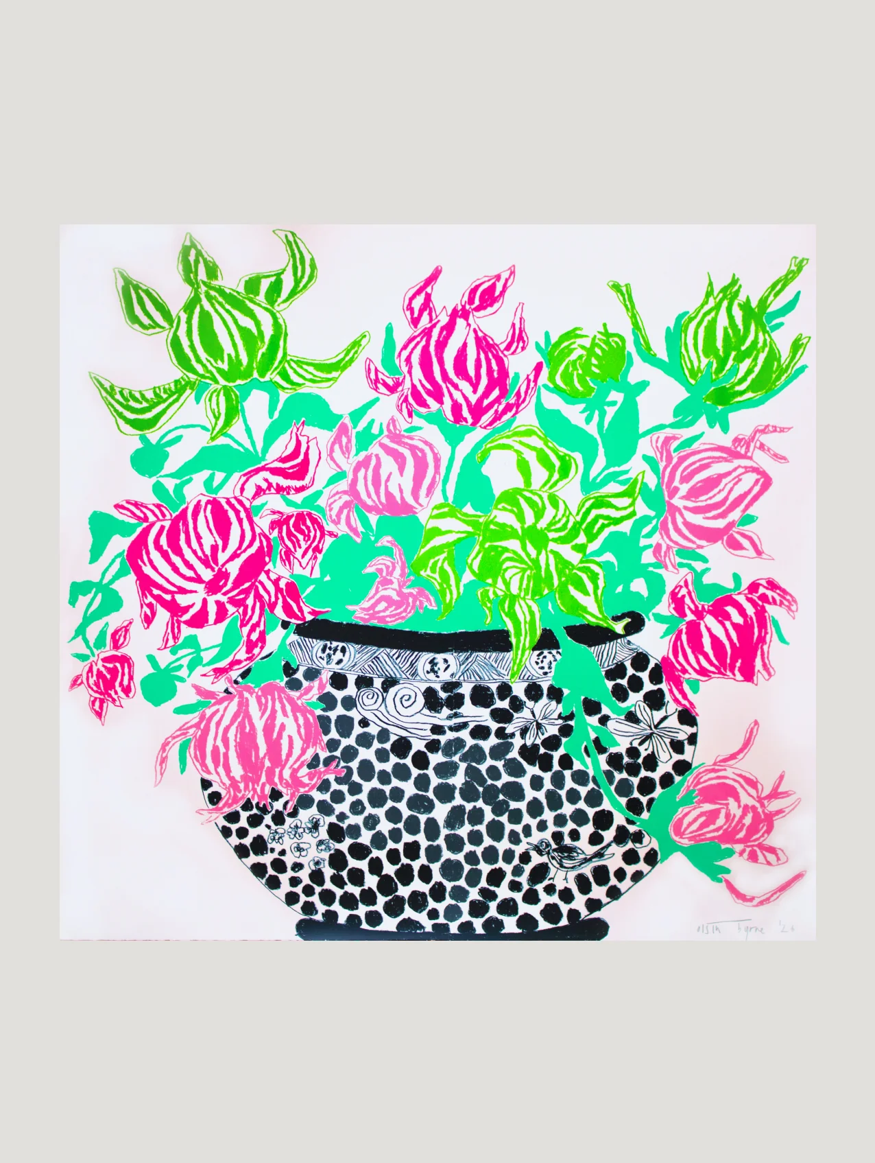 Black Green Cut Flowers