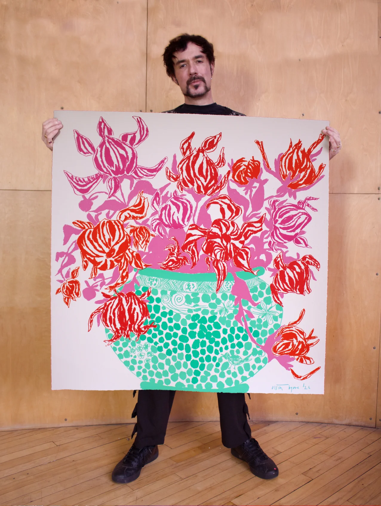 Turquoise Pink Cut Flowers - Image 2