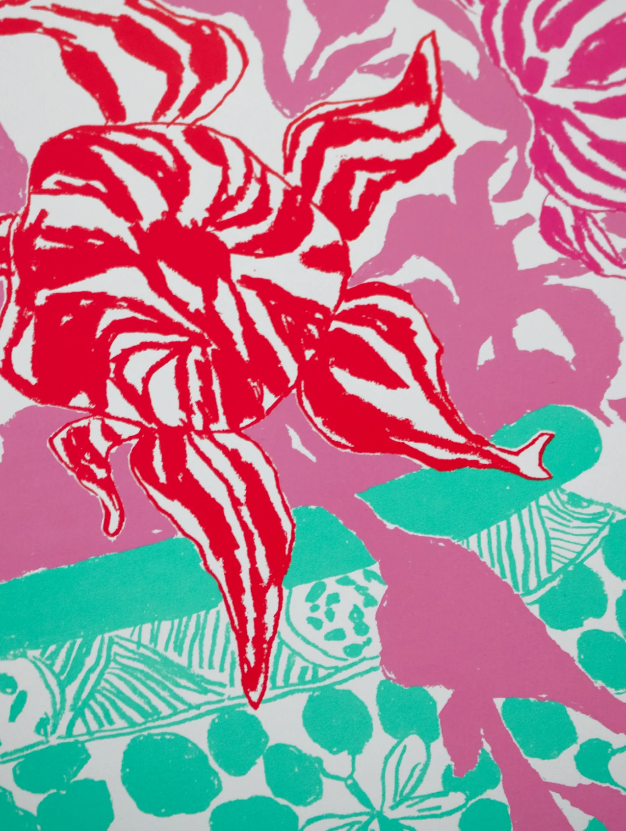 Turquoise Pink Cut Flowers - Image 3