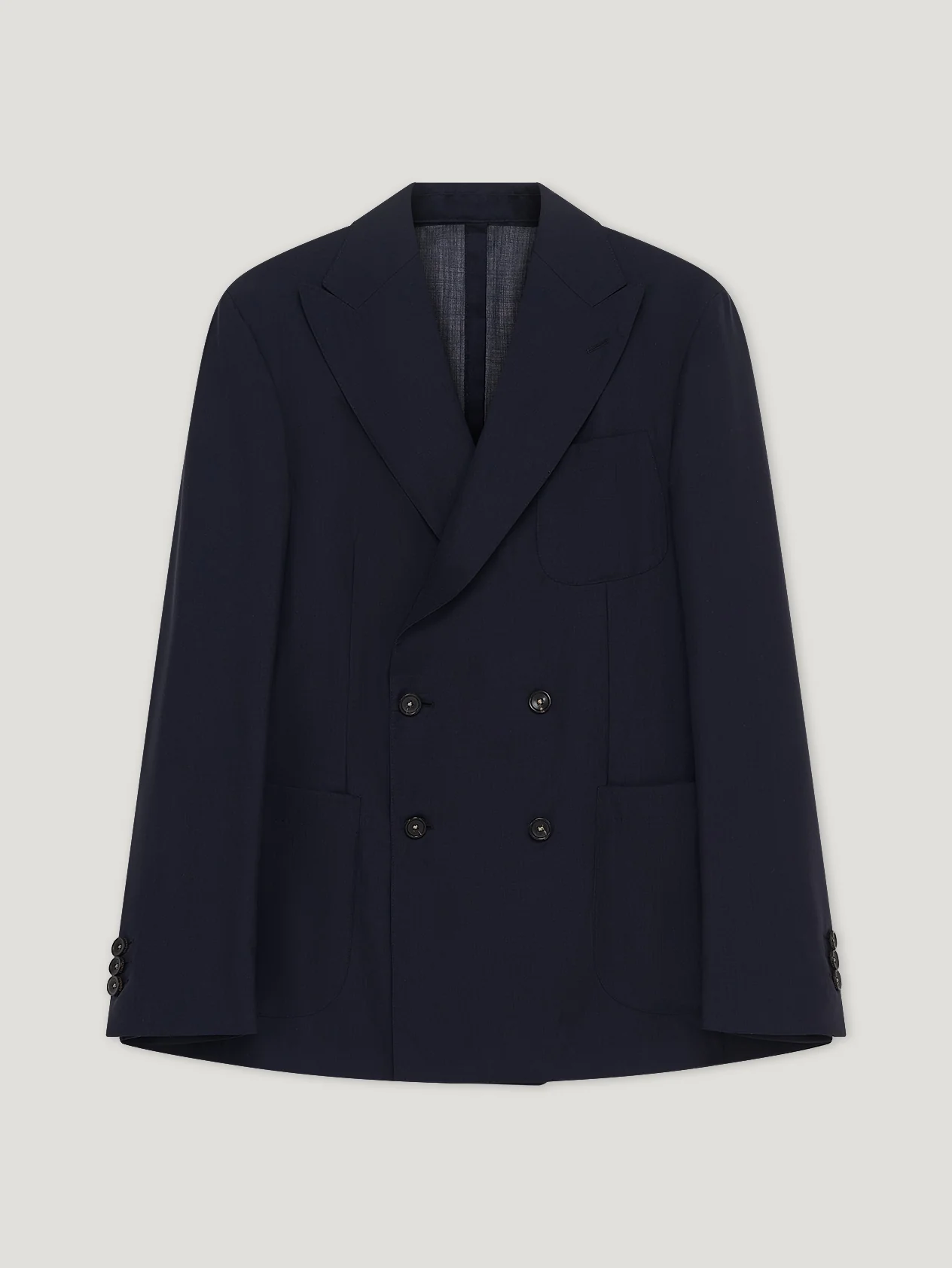 Navy Travel Suit Jacket