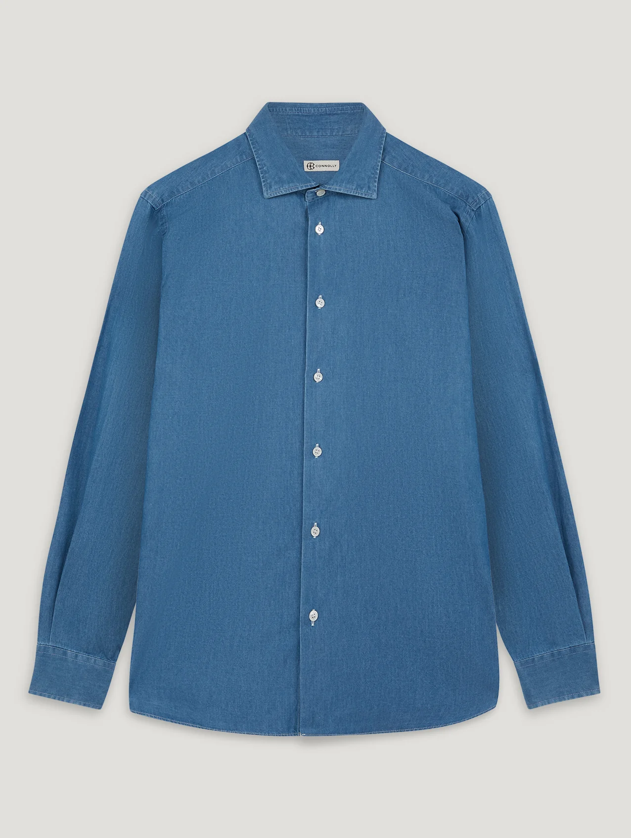 Light Blue Denim Richmond Shirt