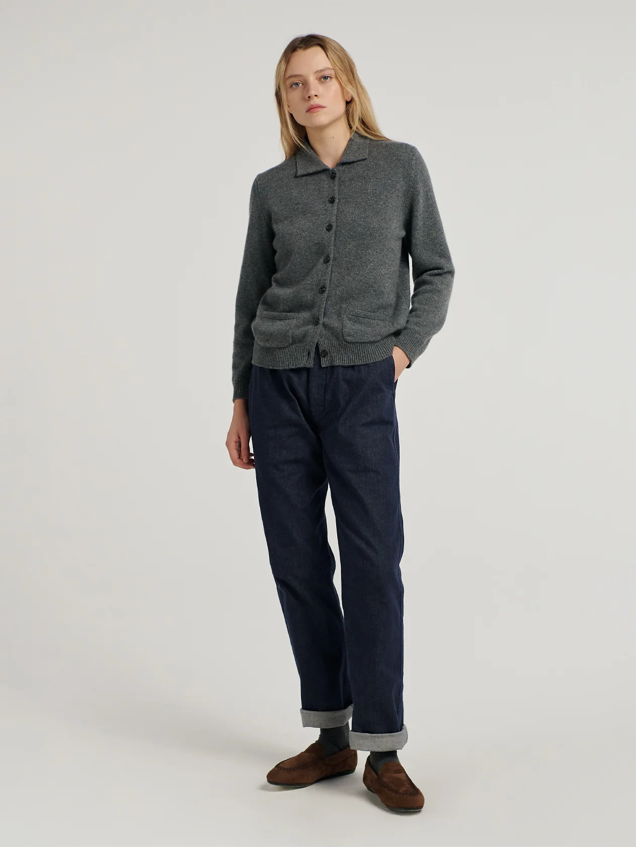 Grey Dorothy Cardigan - Image 3