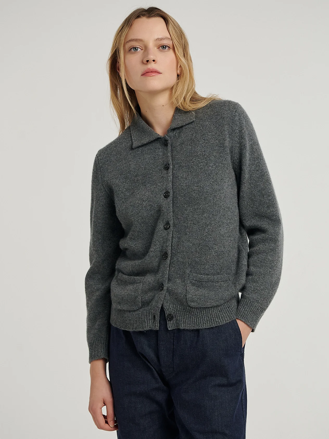 Grey Dorothy Cardigan - Image 4