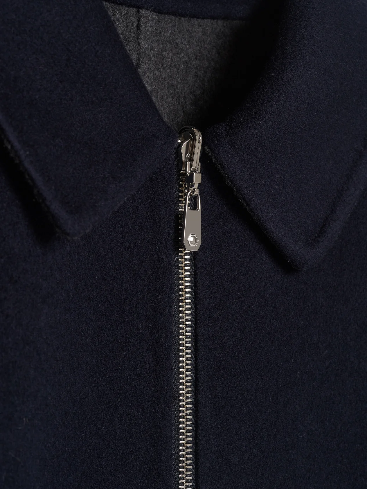 Navy/Grey Double Face Reversible Jacket - Image 15