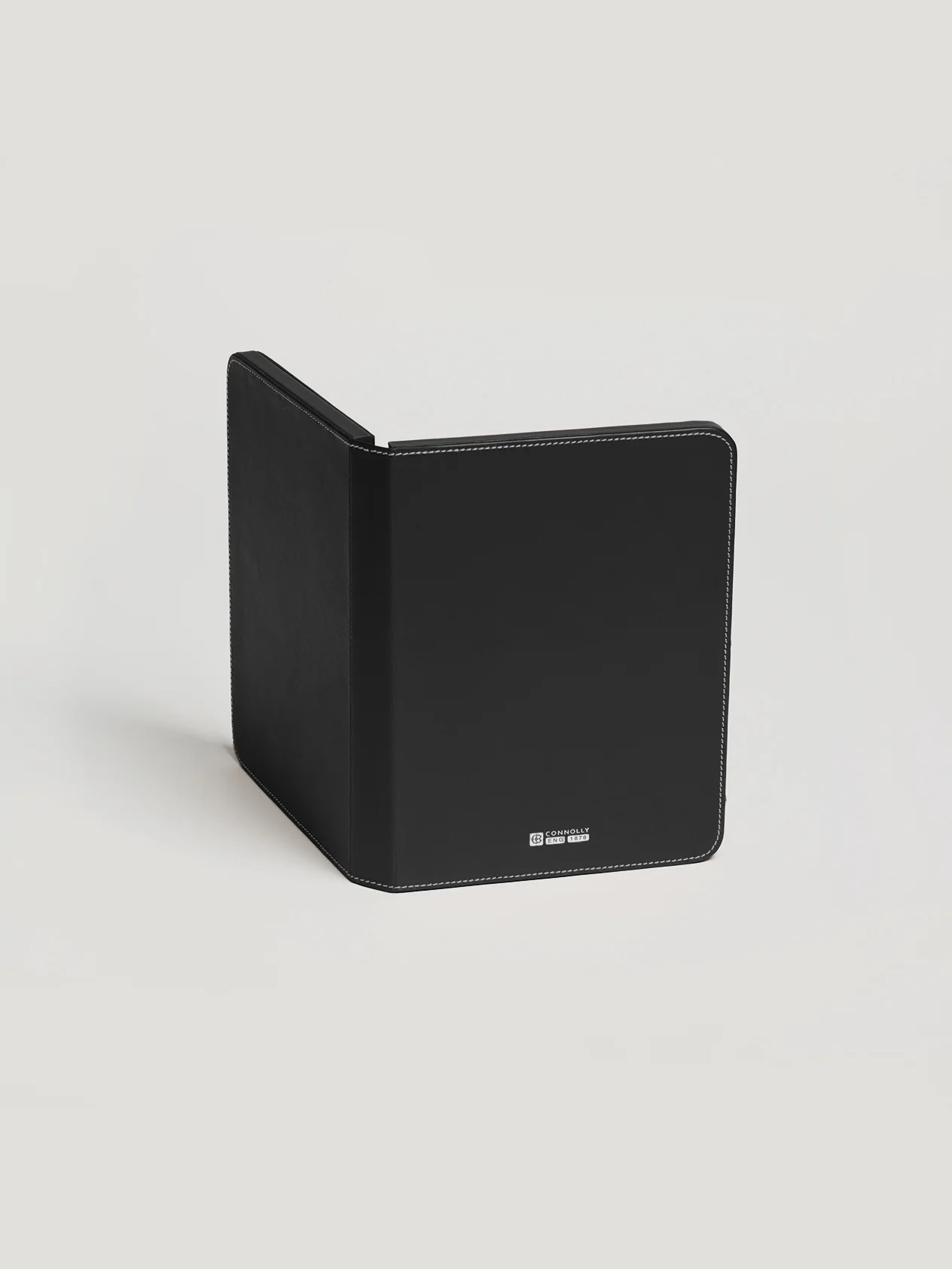 Black Leather Double Photo Frame - Image 3