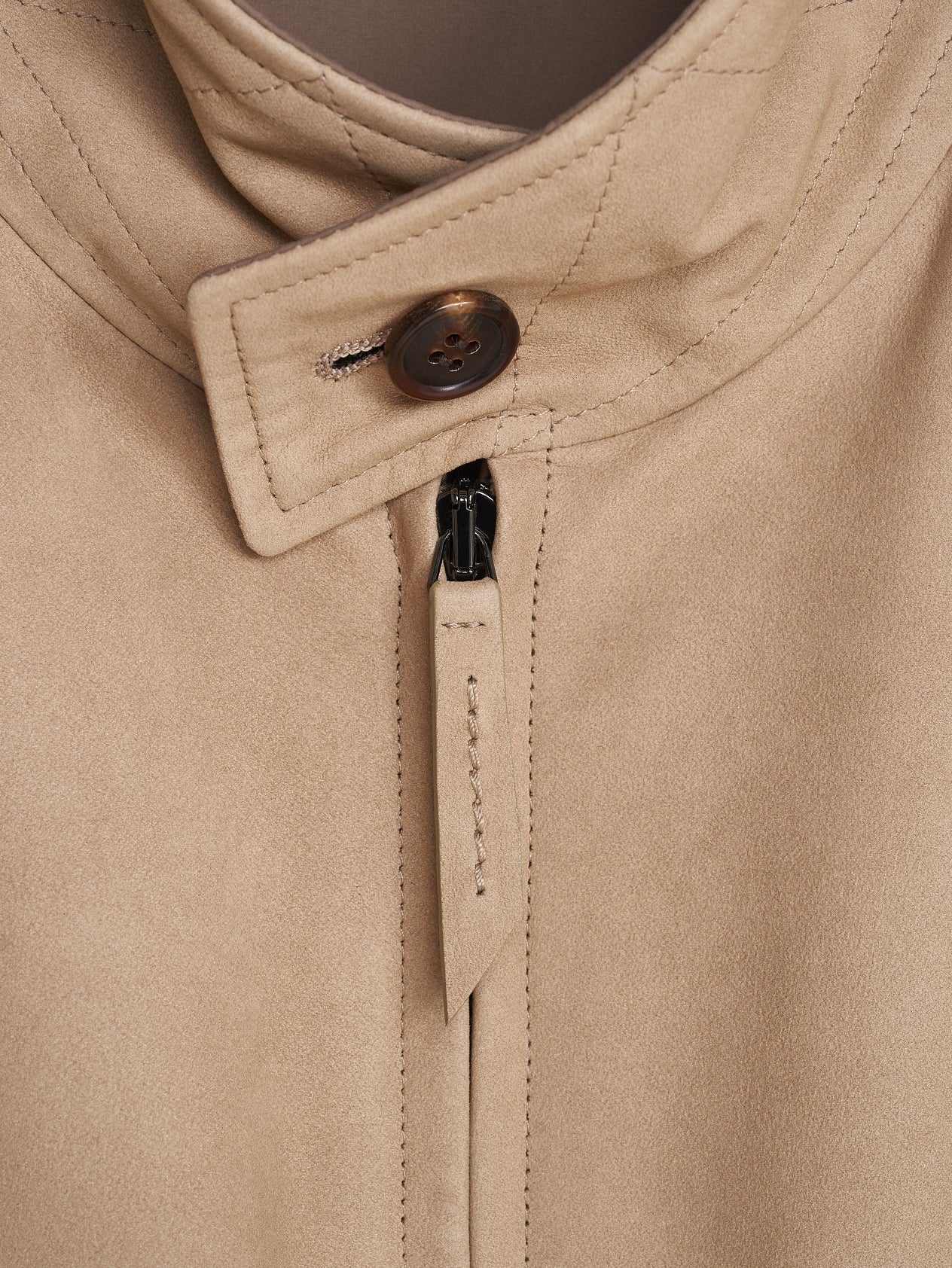 Beige Driving Blouson - Image 4