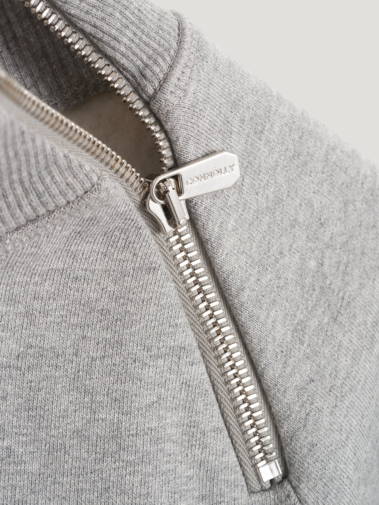 Grey Marl Driving Sweatshirt - Image 3