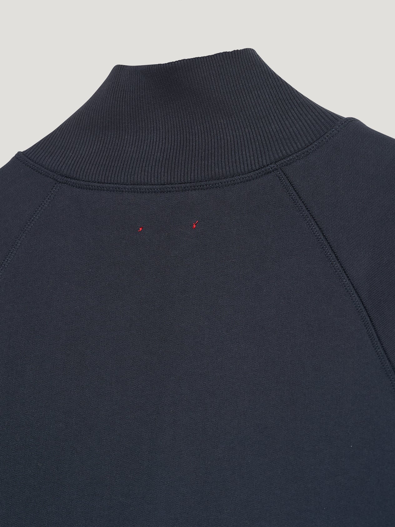 Navy Embroidered Driving Sweatshirt - Image 8