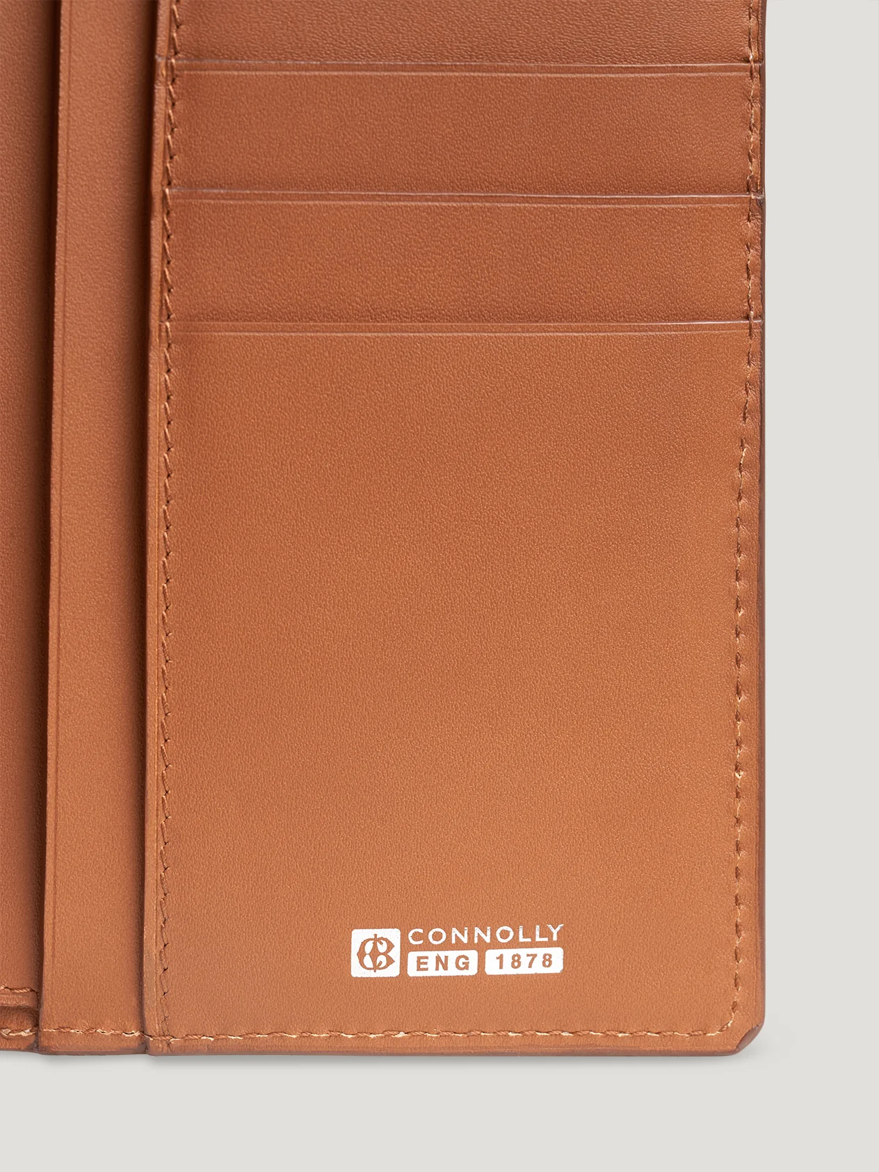 Tan Envelope Coat Wallet - Image 5