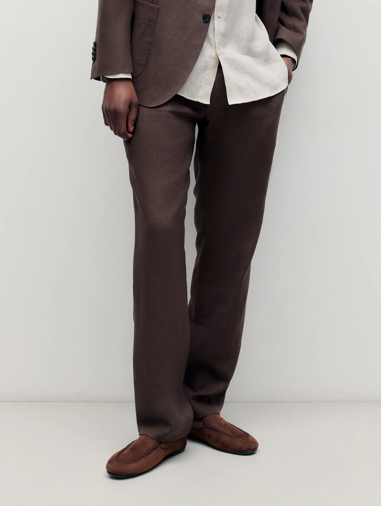 Brown Greenwich Trousers - Image 5