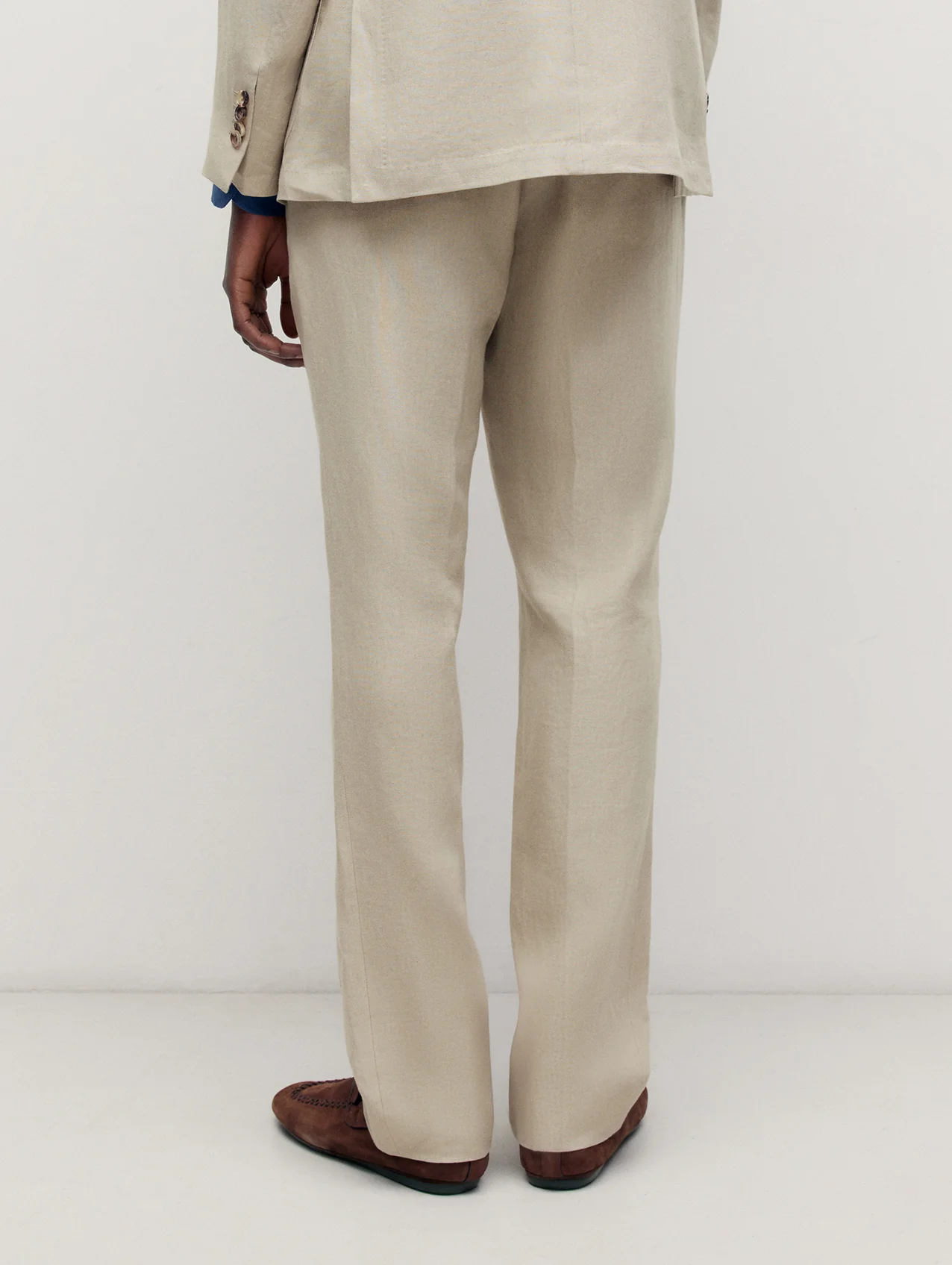 Taupe Greenwich Trousers - Image 2