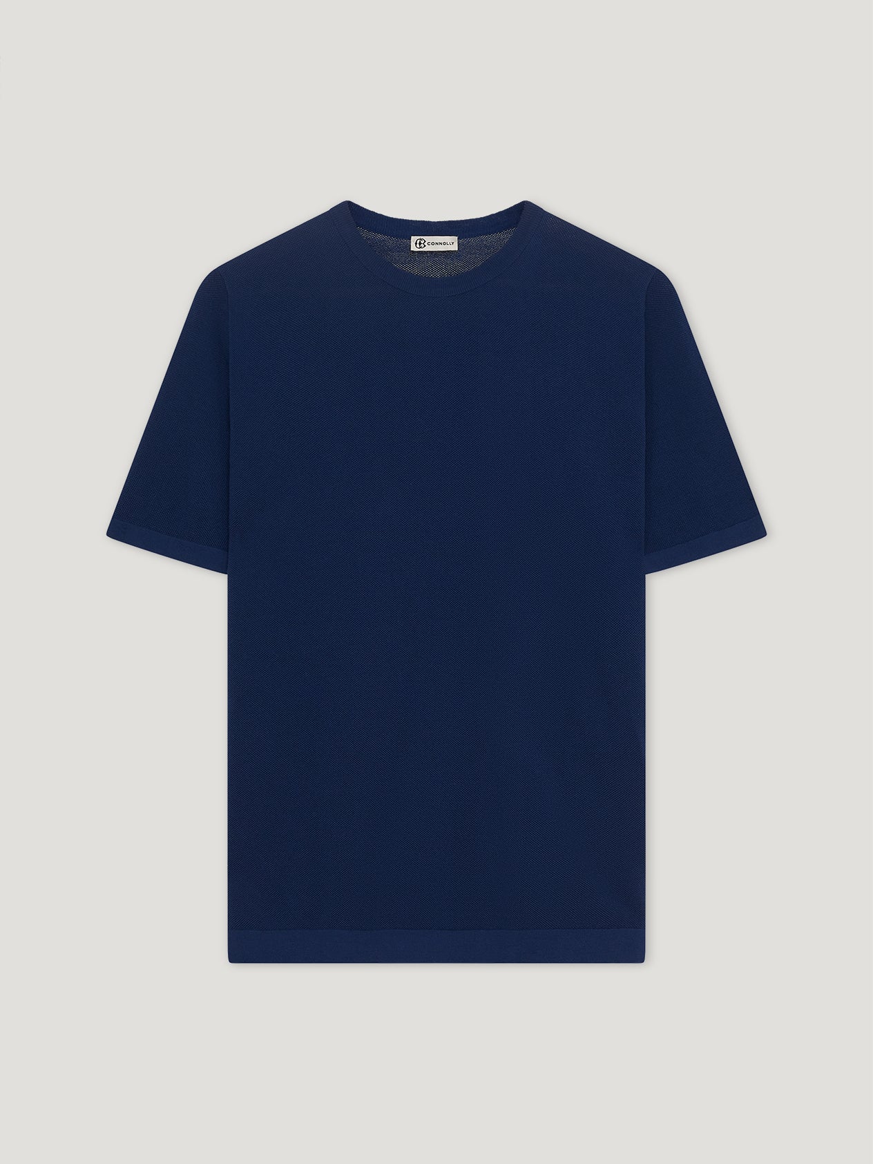 Navy Honeycomb Tee Shirt