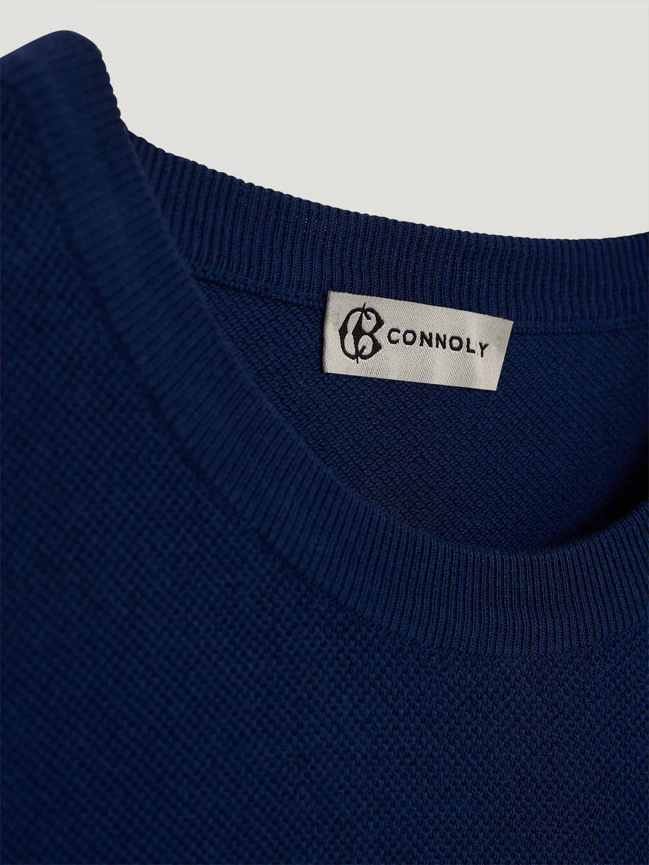 Navy Honeycomb Tee Shirt - Image 2