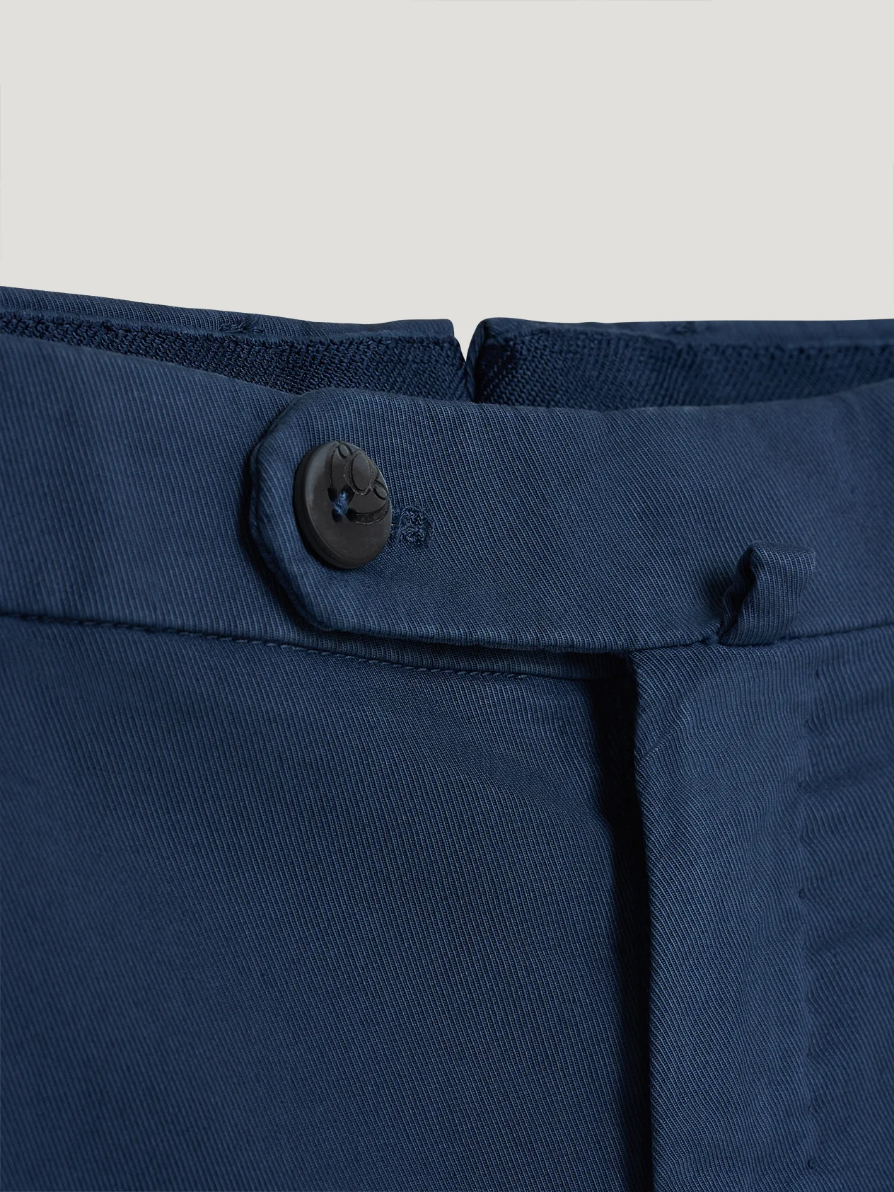 Navy Japanese Twill Trousers - Image 2