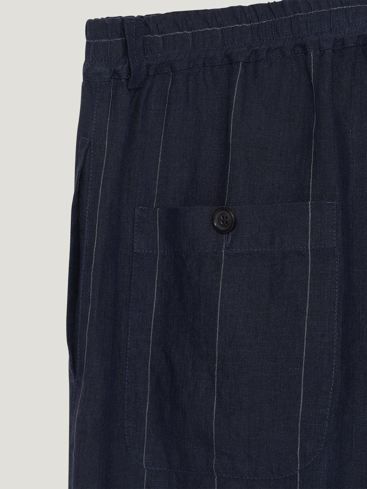 Navy Joes Linen Trousers - Image 7