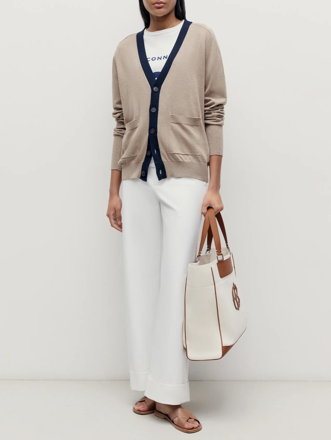 Natural Kerylos Cardigan