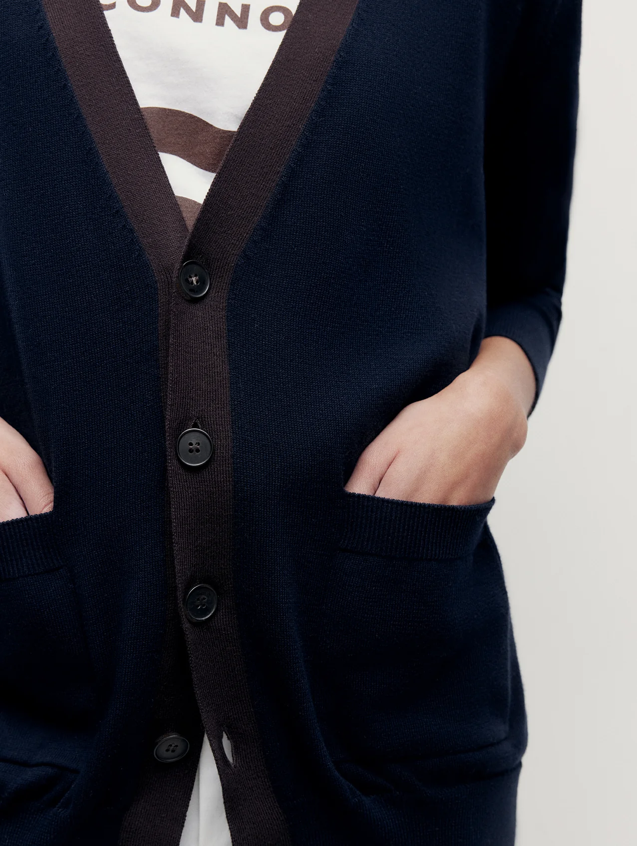 Navy Kerylos Cardigan - Image 6