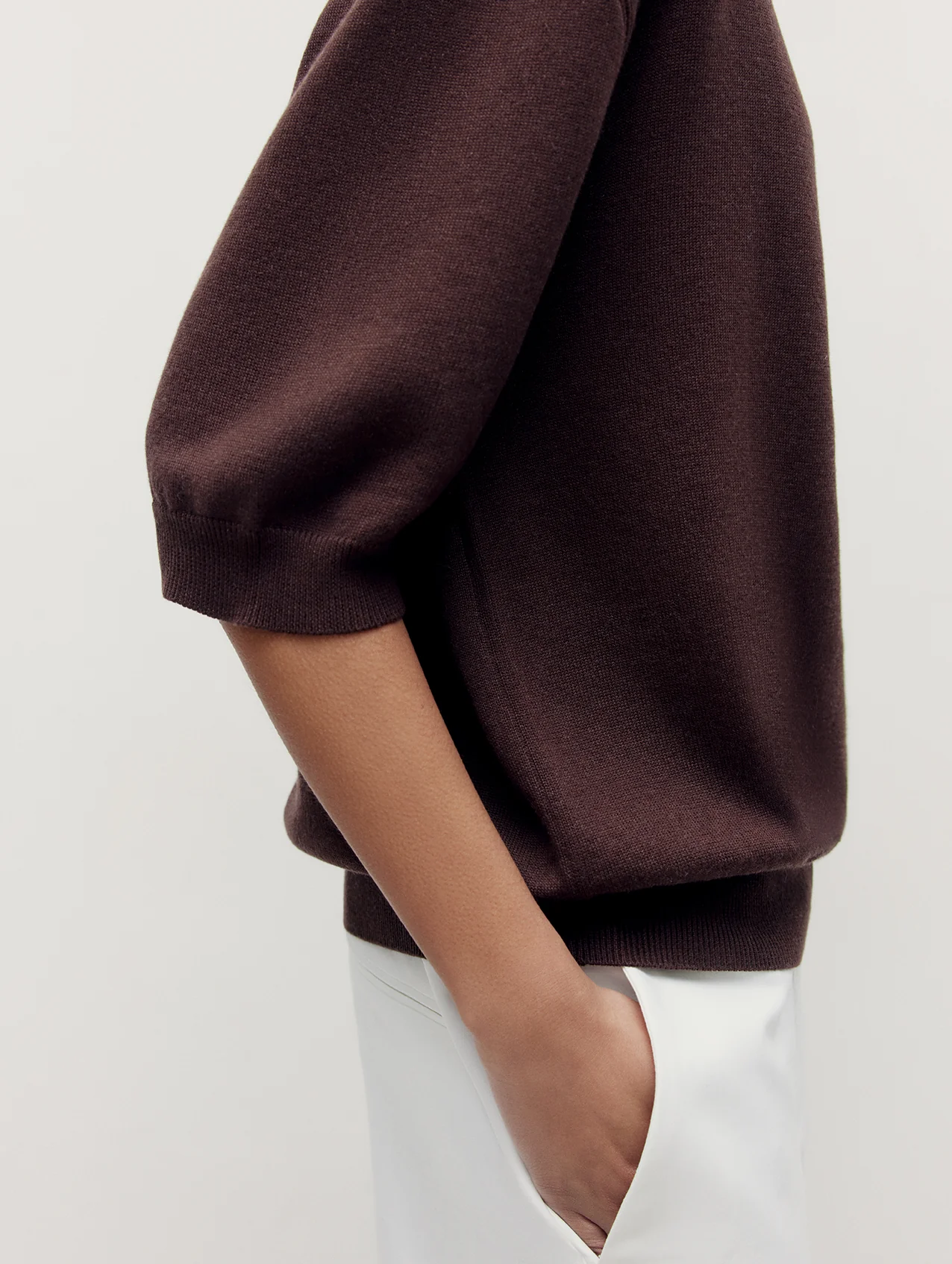 Brown La Mer Tee Shirt - Image 5