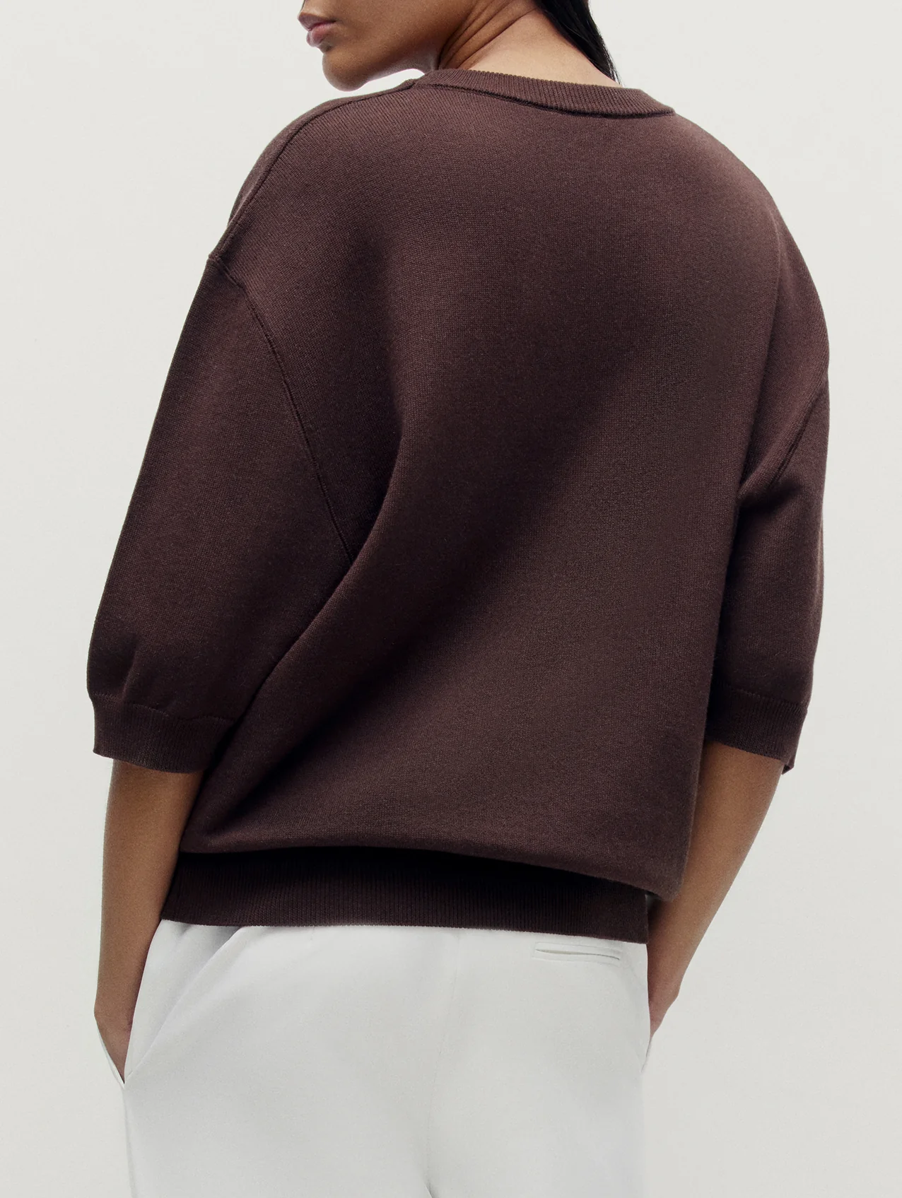 Brown La Mer Tee Shirt - Image 8